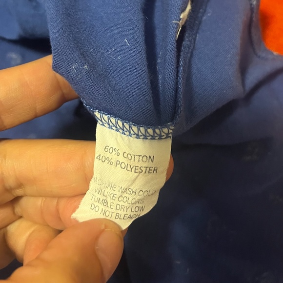 O’Neill blue and off white flamingos sun midi dress EUC - Picture 8 of 8